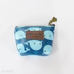 Dolphin pattern cion purse/change purse