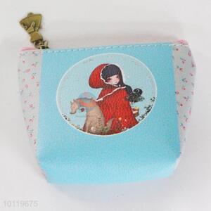 Promotional blue 11*8*3.5cm mini wallet/coin purse/coin pouch