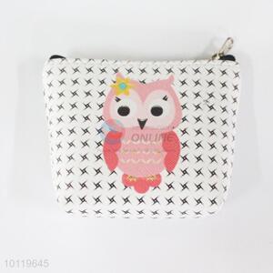 Cute design owl pattern 11*8*3.5cm coin purse