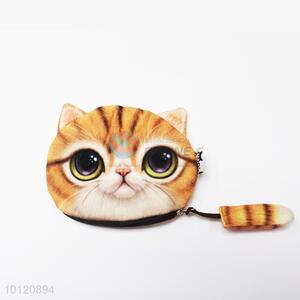 Cut Cat Pattern Creative Coin Purse