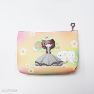 Top Selling Lovely Girl Design Rectangular Cosmetic Bag