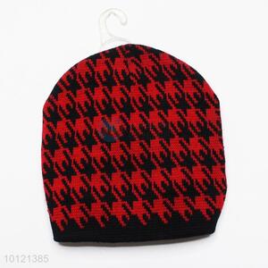 Fashion Red Crochet Knitted Hats, Beanie Hats