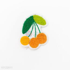 Wholesale Cheap Custom Embroidery Fruit Cherry Applique Patch