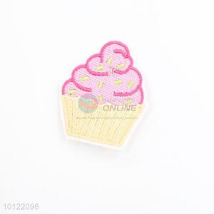 Honey Cupcake Embroidery Patch Applique