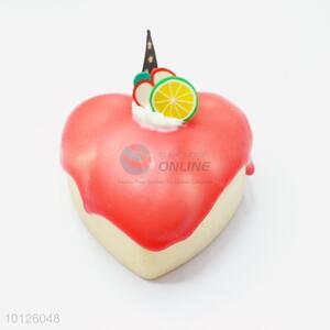 Decorative 3d heart shaped cake fridge magnet/shop display/refrigerator magnet