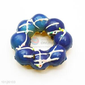 Blue donut refrigerator magnet/fridge magnet