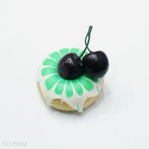 Cake shaped decorative fridge magnet