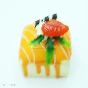 Decorative Cake Design Fridge Magnet for Home Decoration with Fragrance