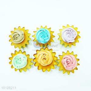 Colorful Cake Design Fridge Magnet for Home Decoration with Fragrance