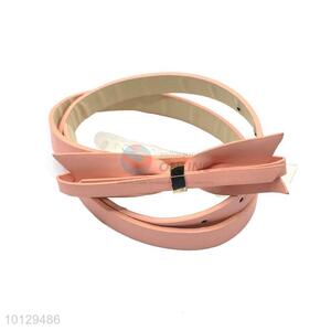 High-end Custom PU Leather Belt For Lady