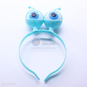 Cheap Price Flashing Light Blue Party Hairband Eyeball Headband