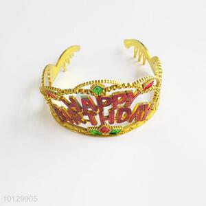 Happy Princess Party Tiaras Golden Crown