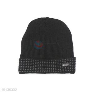 Custom Wholesale Knitted Man Thick Winter Cap