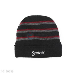 Wholesale Man Knitting Plain Thick Winter Cap/Hat