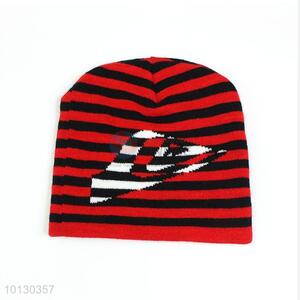 High Quality Jacquard Knit Beanie Man Cap