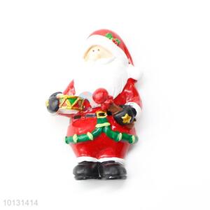 Good quality Father Christmas resin fridge magnet