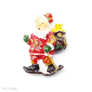 Popular cheap price Santa Claus polyresin fridge magnet