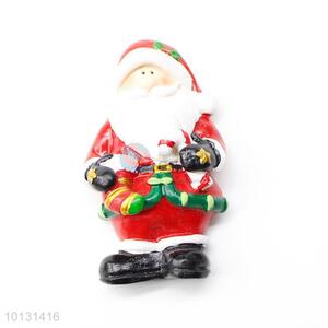 Made in China Father Christmas resin fridge magnet