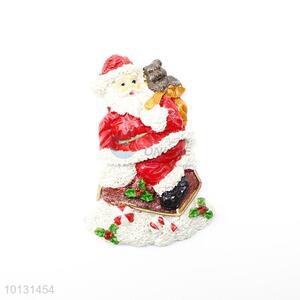 Christmas gift Santa Claus polyresin fridge magnet