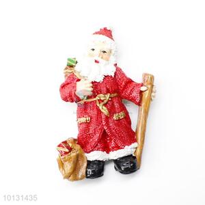 Unique design Santa Claus resin fridge magnet