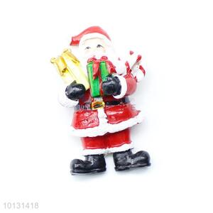 Top sale Father Christmas resin fridge magnet