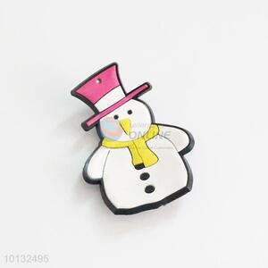 Lovely snowman shaped fridge magnet