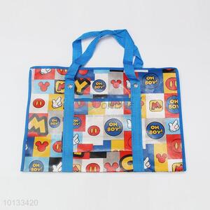 Promotion Colorful Reusable PP Printed Non Woven Shopping bag