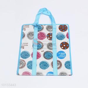 Fancy printing shopping bag folding non woven bag