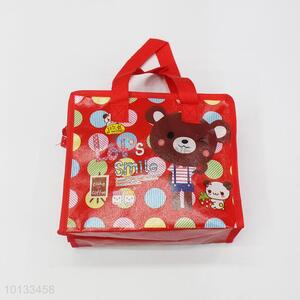 Adorable Pattern Non-Woven Grocery Tote Bag