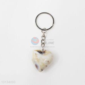 Hot Selling Plastic Heart Shape Zinc Alloy Key Chain