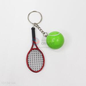 Hot Selling Racket Shaped Key Chains Key Rings