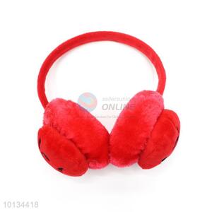 Red Winter Emoji Warm Earmuffs/Earcap