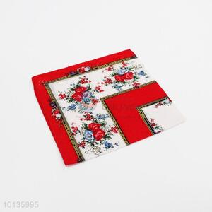 Wholesale Flower Printed Handkerchief for Women