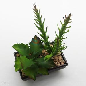 Wholesale Plastic Artificial Green Potted Plants