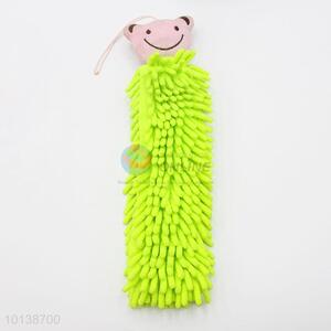 High Quality Green Chenille Hand Towel Kitchen Bathroom