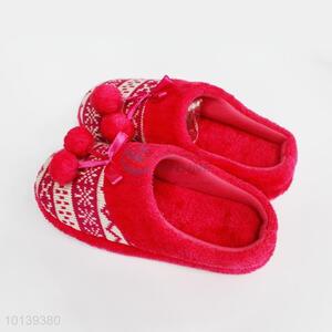 Top Selling Red Household Warm Slipper