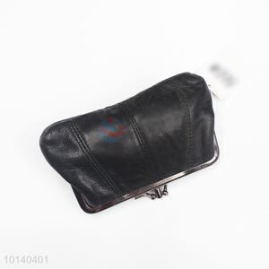 China Factory Small Clutch Coin Holder, Black Change Bag