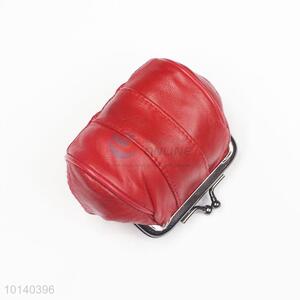 Wholesale Mini Red Coin Purse with Metal Clip