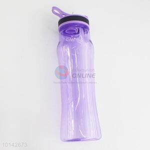 Fashion Style Purple Plastic Water Drinking Bottle