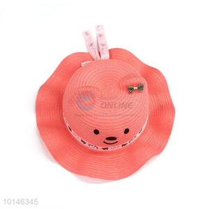 Fashion Straw Beach Cap Sun Hat For Children