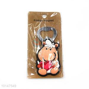 Cartoon Bottle Opener Fridge Magnet