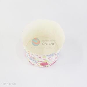 China wholesale cheap flower printed paper cakecup cups