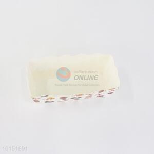 Good quality rectangular paper cakecup cups wholesale