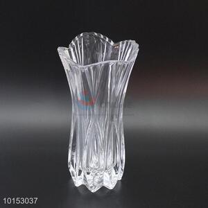 Fashionable design modern colored glass decorative vase