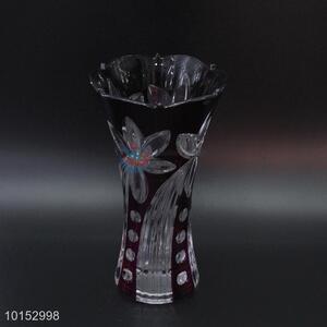 Recent design colored glass decorative vase