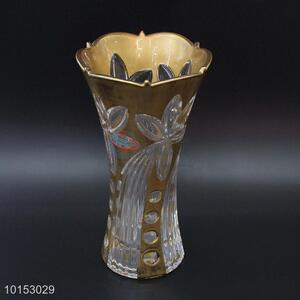 China manufacturer modern colored glass decorative vase