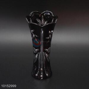 Factory customized colored glass flower vase