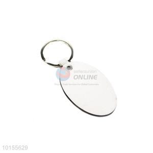 Low price ellipse shape key chain