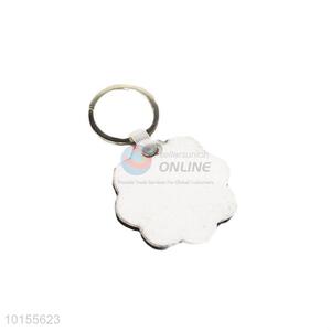 Low price cute flower shape key chain