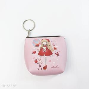 Low price cute girl coin purse